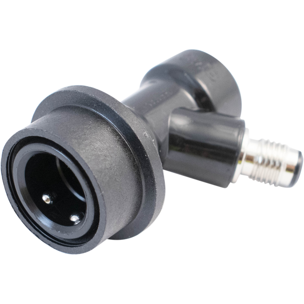 Komos - Ball Lock Quick Disconnect (QD) - Bev Out (BLACK) - CM Becker - Flare