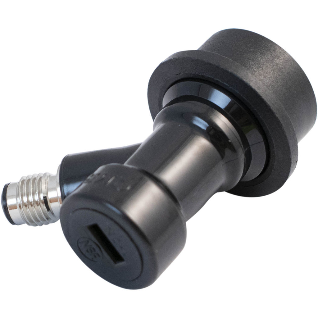 Komos - Ball Lock Quick Disconnect (QD) - Bev Out (BLACK) - CM Becker - Flare