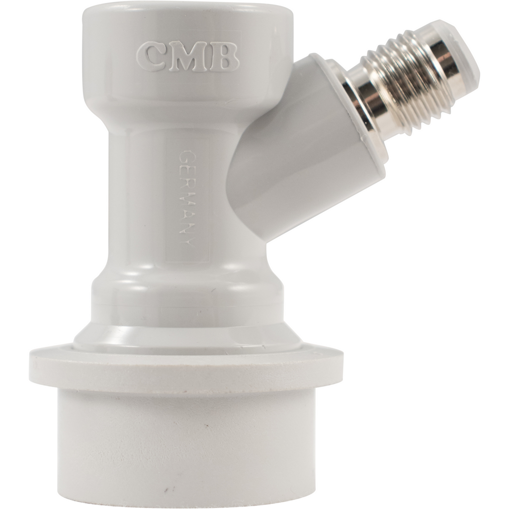 Komos - Ball Lock Quick Disconnect (QD) - Gas In (GRAY) - CM Becker - Flare