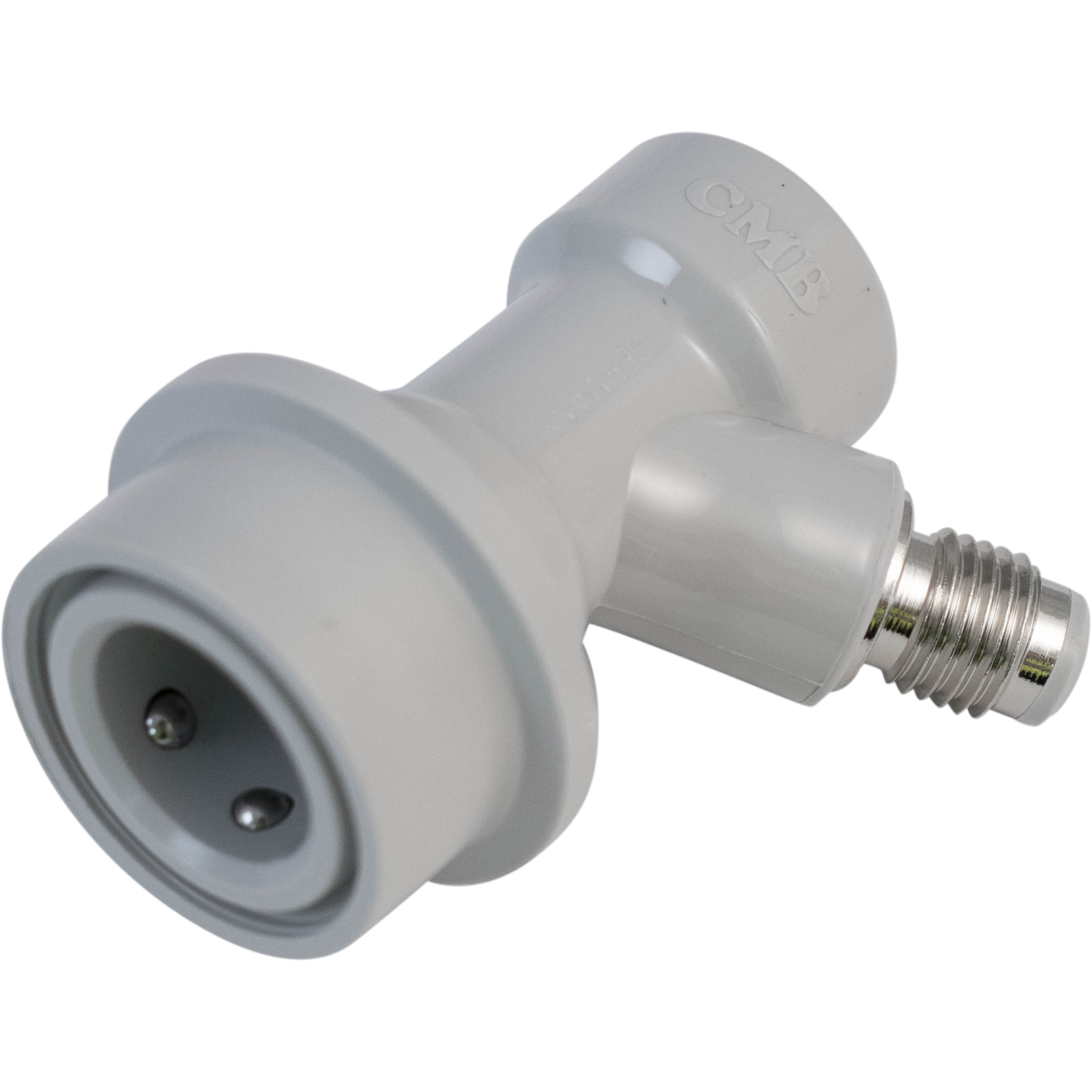 Komos - Ball Lock Quick Disconnect (QD) - Gas In (GRAY) - CM Becker - Flare