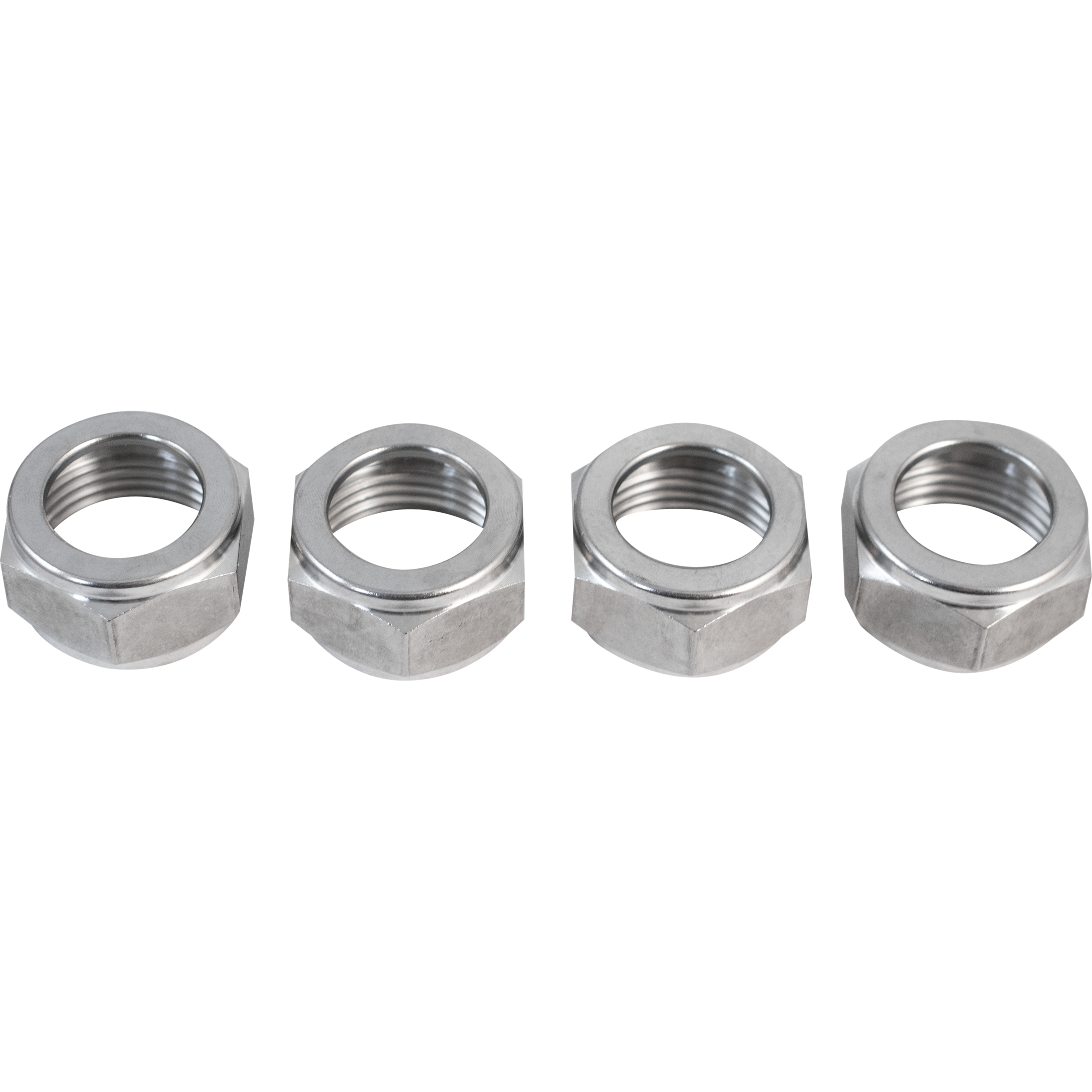 Komos - Stainless Tailpiece Hex Nut - Pack of 4