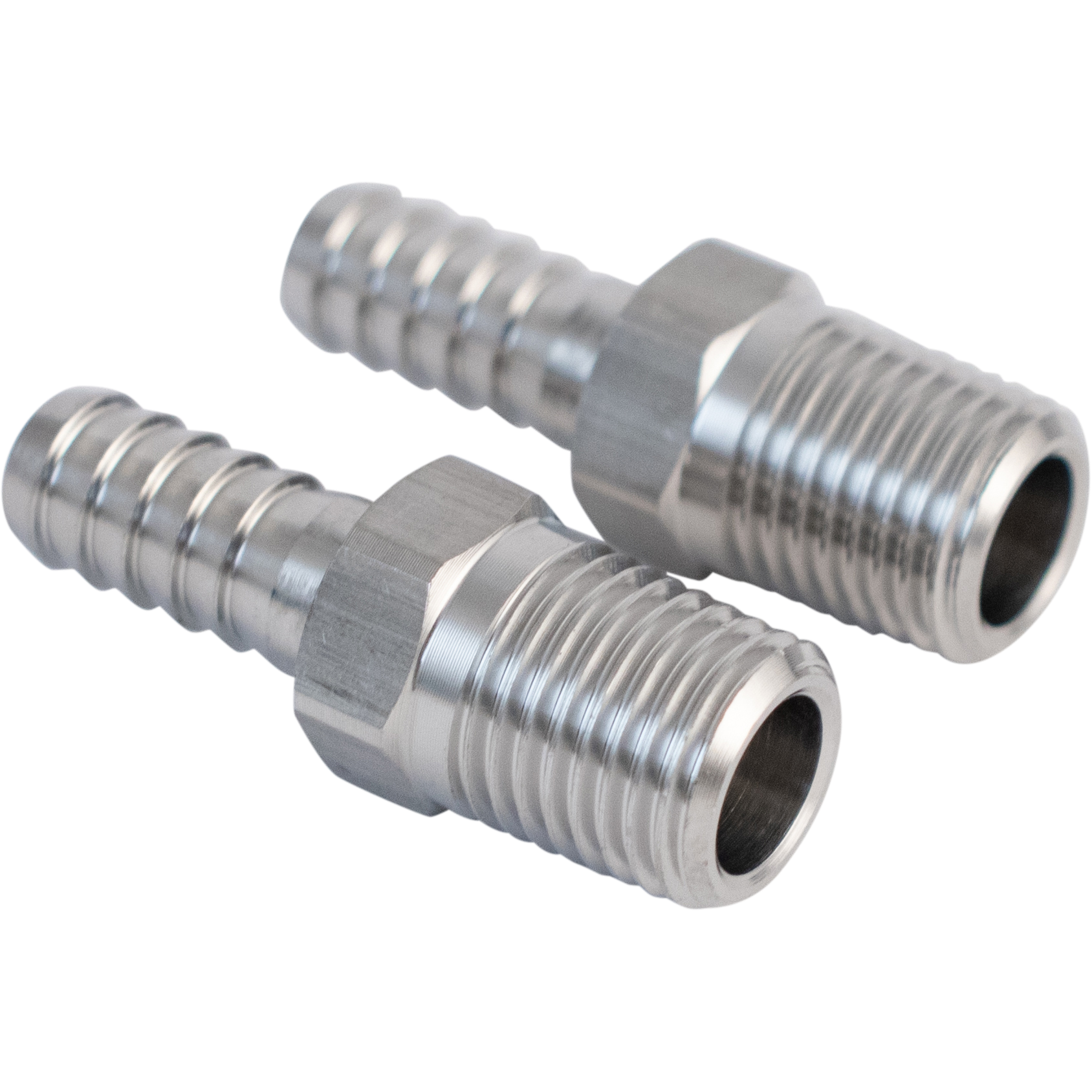 KOMOS® | Stainless Barb | 1/4 in. MPT x 5/16 in. Barb | 2-Pack – KomosDraft