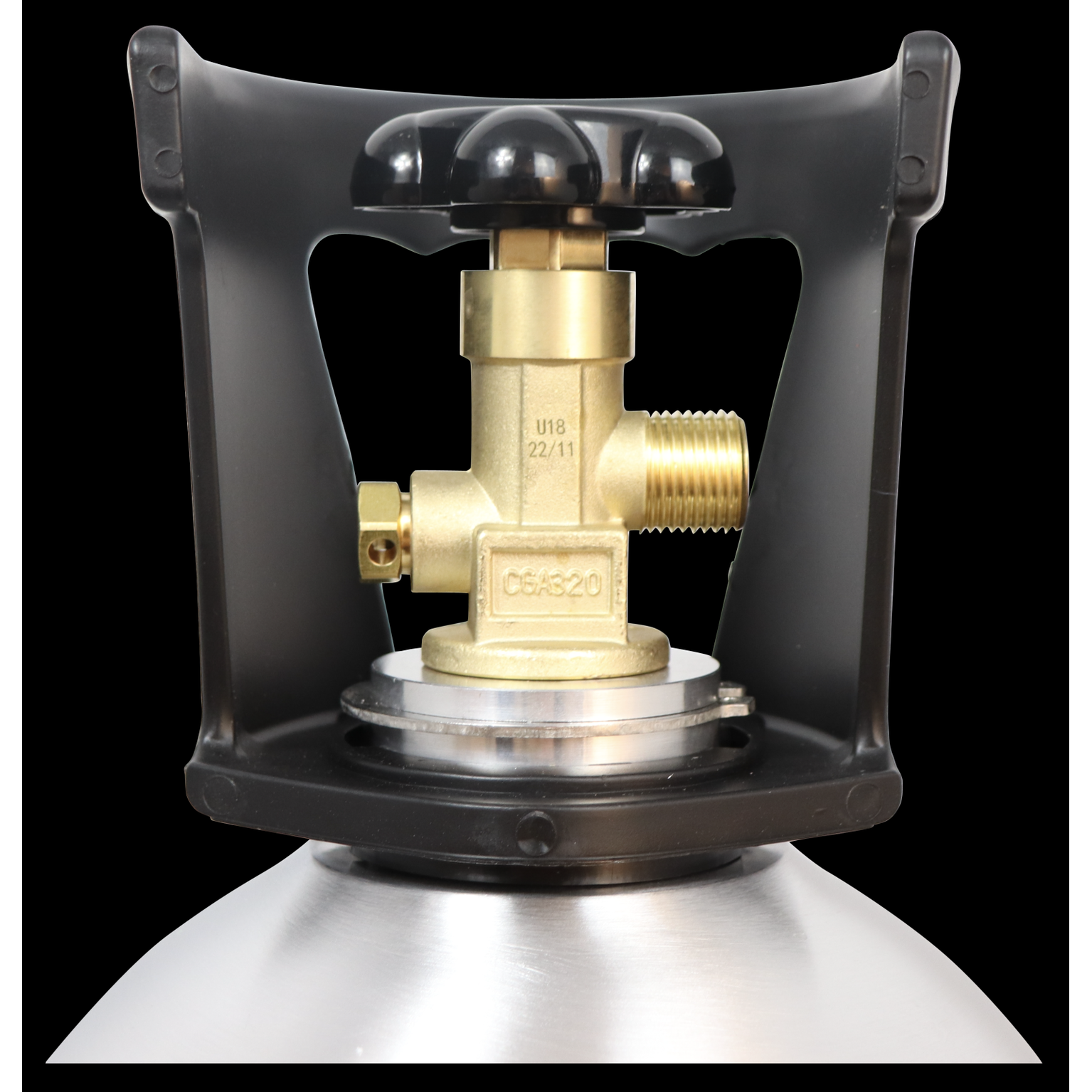 25 lb Aluminum CO2 Tank - KOMOS