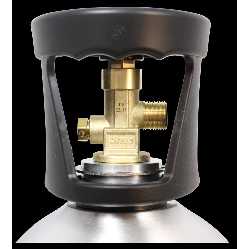 25 lb Aluminum CO2 Tank - KOMOS