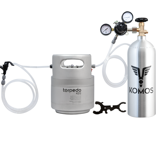 Komos - Homebrew Kegging Kit - Slimline Torpedo Keg - PLACEHOLDER