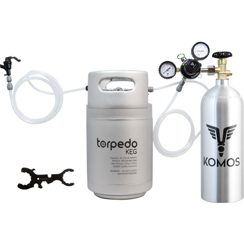 Komos - Homebrew Kegging Kit - Slimline Torpedo Keg - PLACEHOLDER