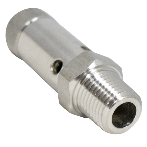 Komos - Stainless Adjustable Gas Pressure Relief Valve - 1/4 in. MPT