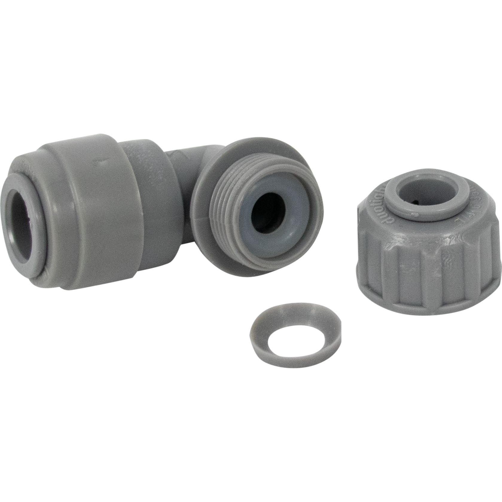 Duotight - 6.35mm (1/4) Screw Lock x 8mm (5/16) - Reducer Elbow