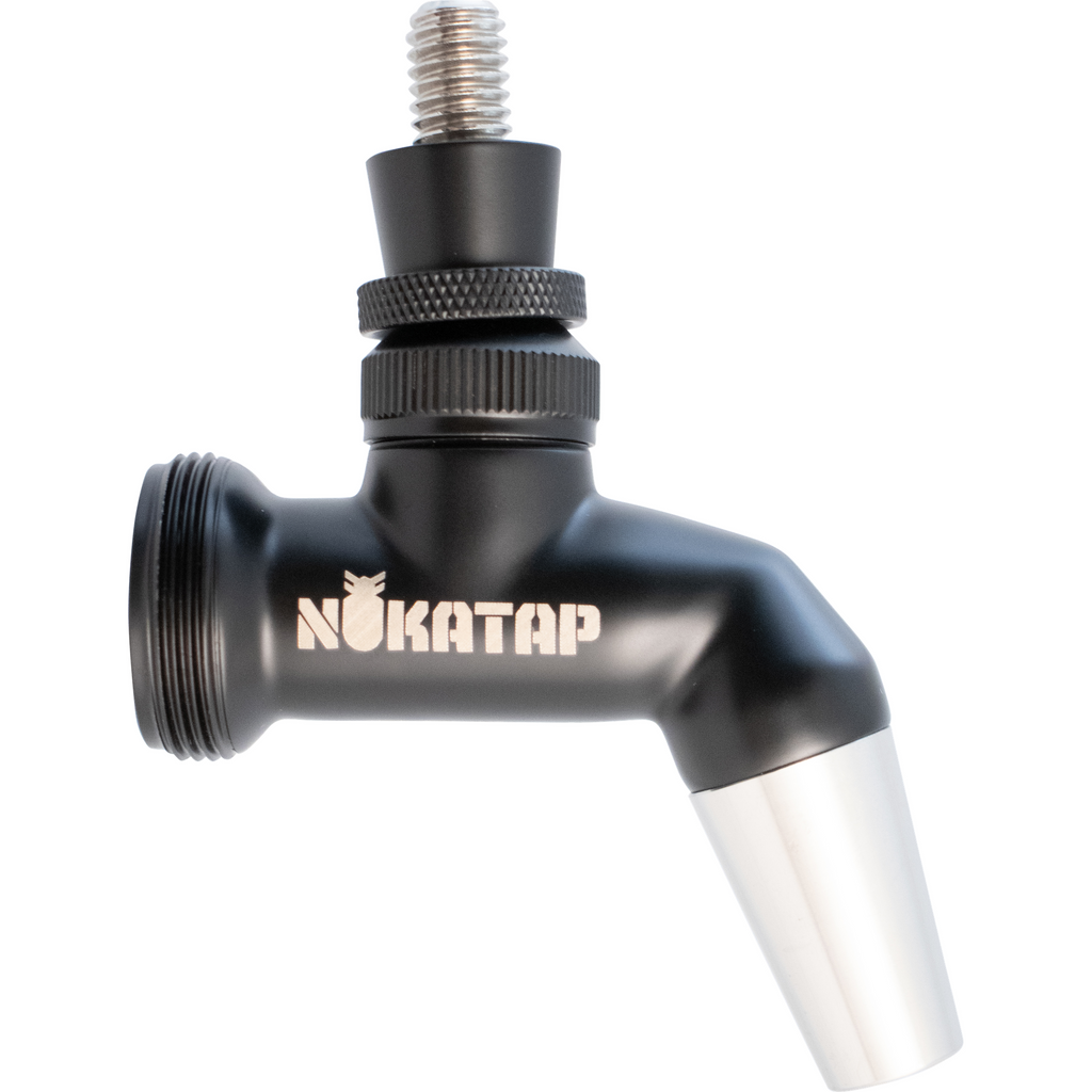 Nukatap Punisher Edition Stainless Steel Faucet (Matte Black / SS Spout)