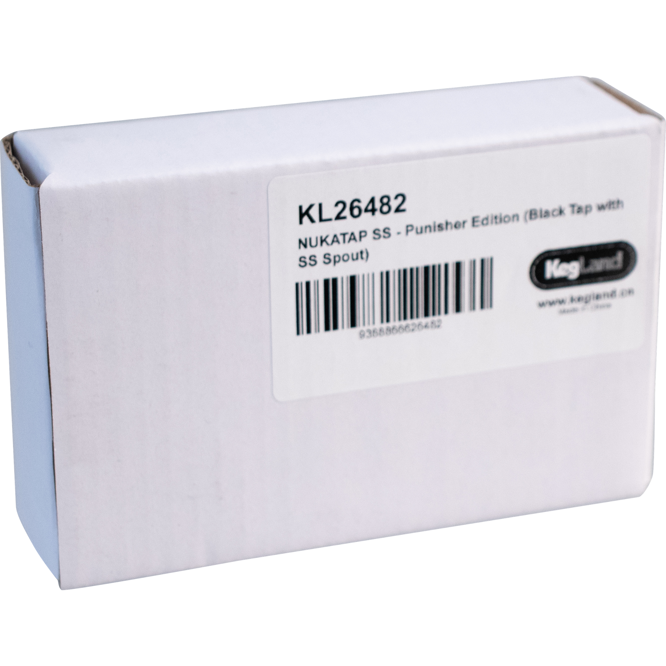 Nukatap Punisher Edition Stainless Steel Faucet (Matte Black / SS Spout)