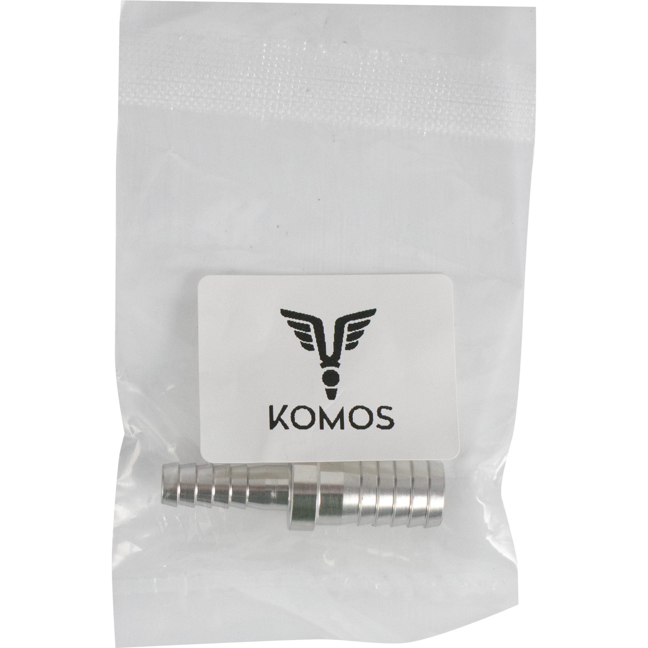 Komos - Stainless Splicer - 6 mm (1/4 in.) x 10 mm (3/8 in.)