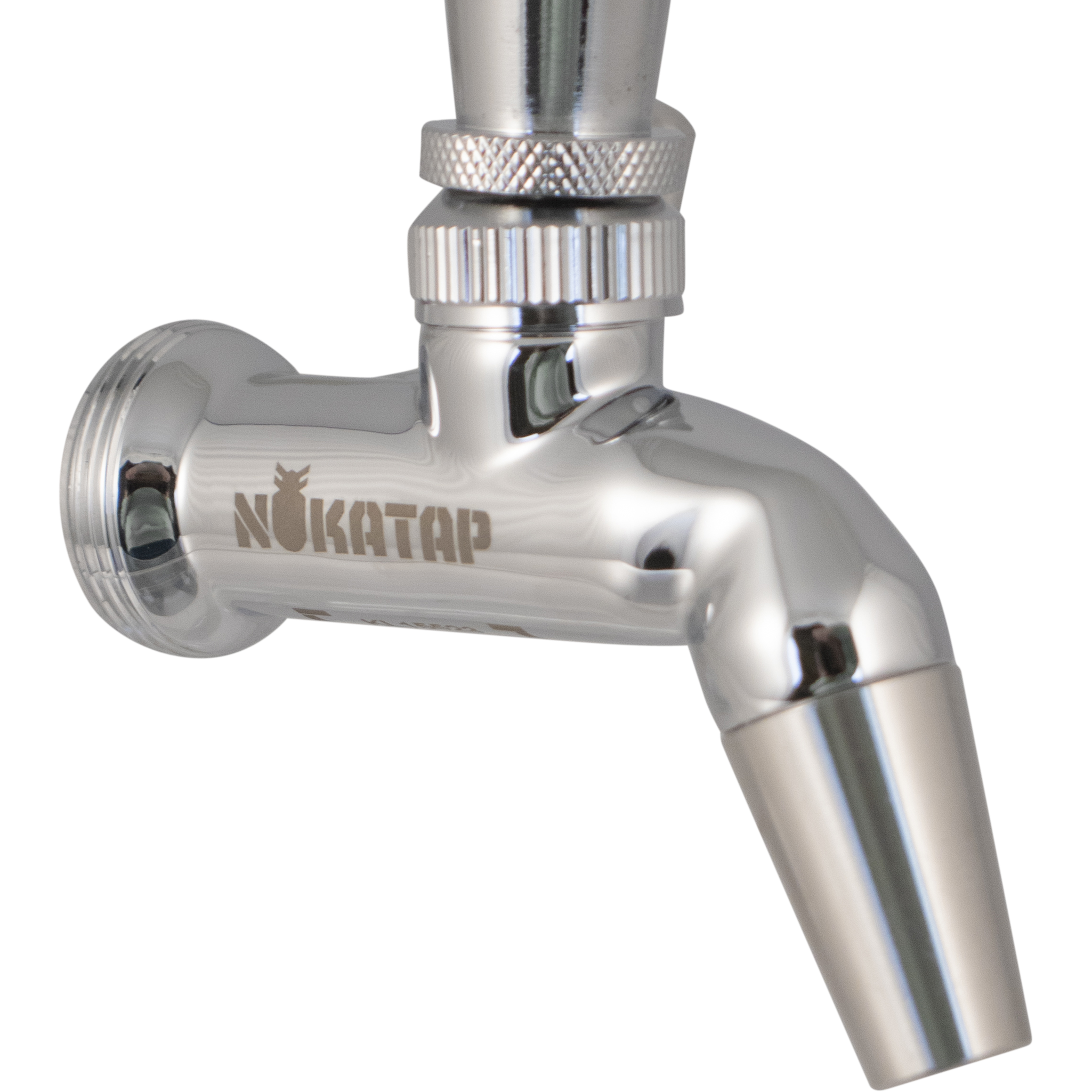 Nukatap Flow Control Stainless Steel Faucet - G2