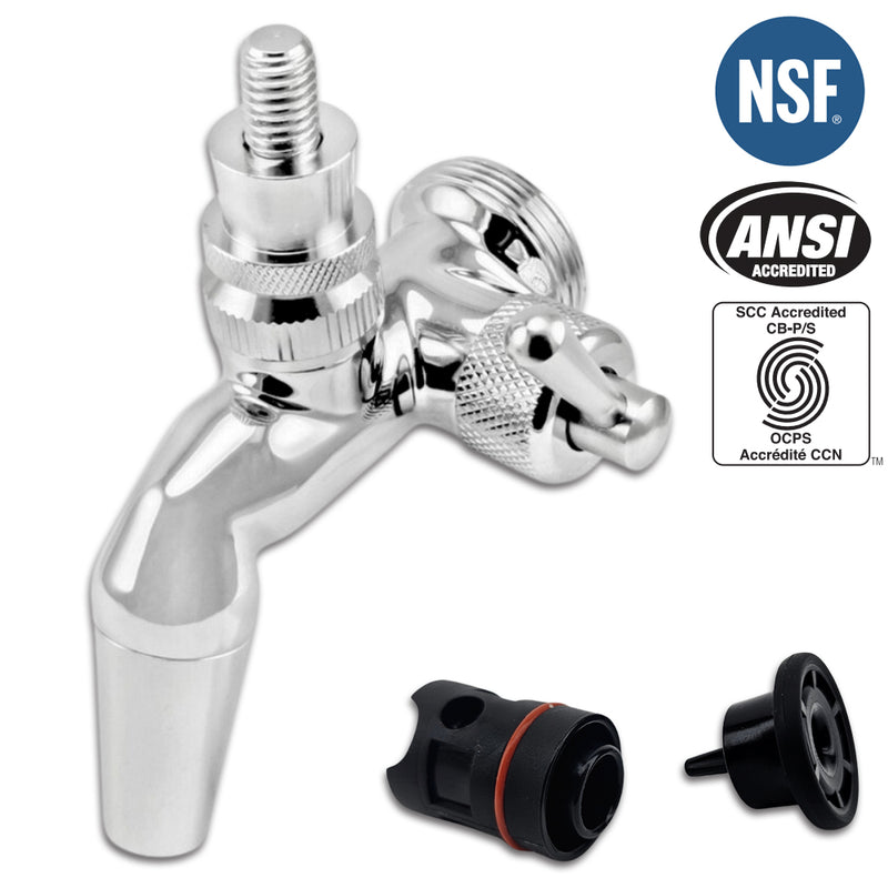 Nukatap Flow Control Stainless Steel Faucet - G2