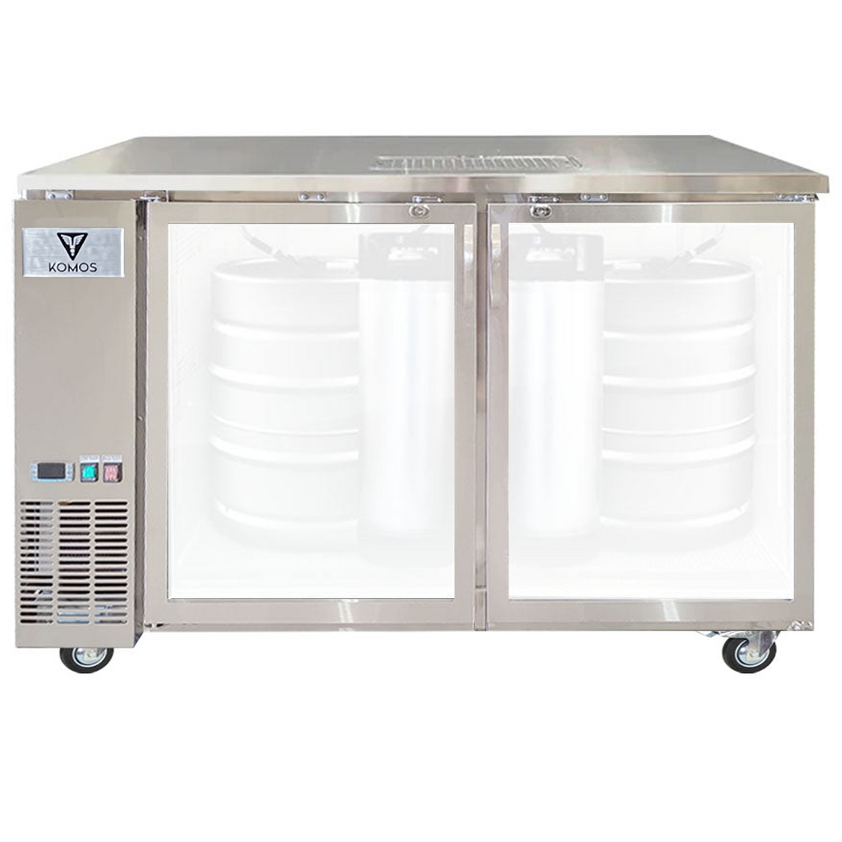 KOMOS® Stainless Steel Jockey Box (4 Tap) | Front Entry – KomosDraft