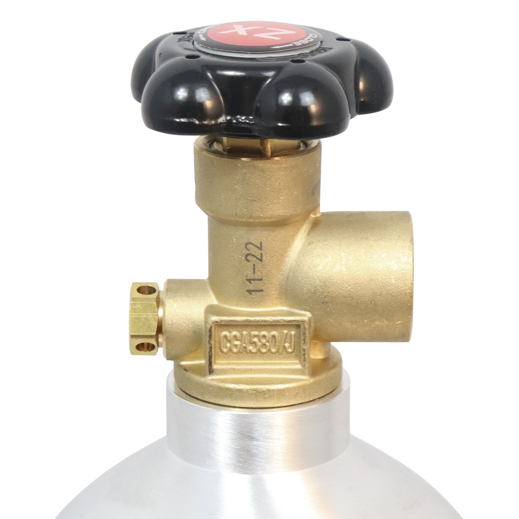 Nitrogen and Argon Tank 22 cu ft - KOMOS