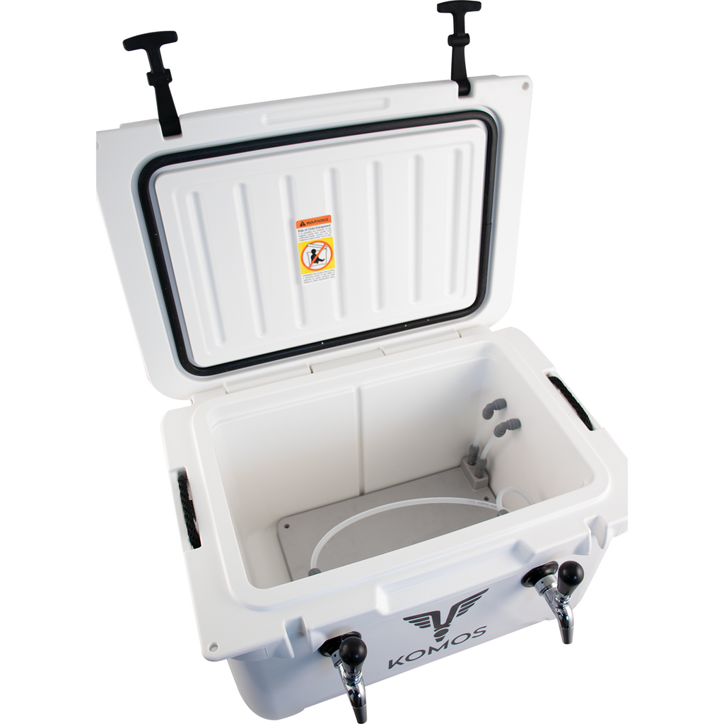 KOMOS Rubicon Two Tap Jockey Box with Cold Plate