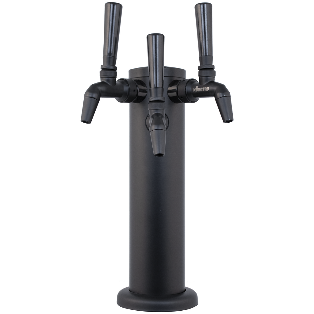 KOMOS Matte Black Draft Tower Kit (with Black NukaTap, Duotight & EVABarrier) - PLACEHOLDER