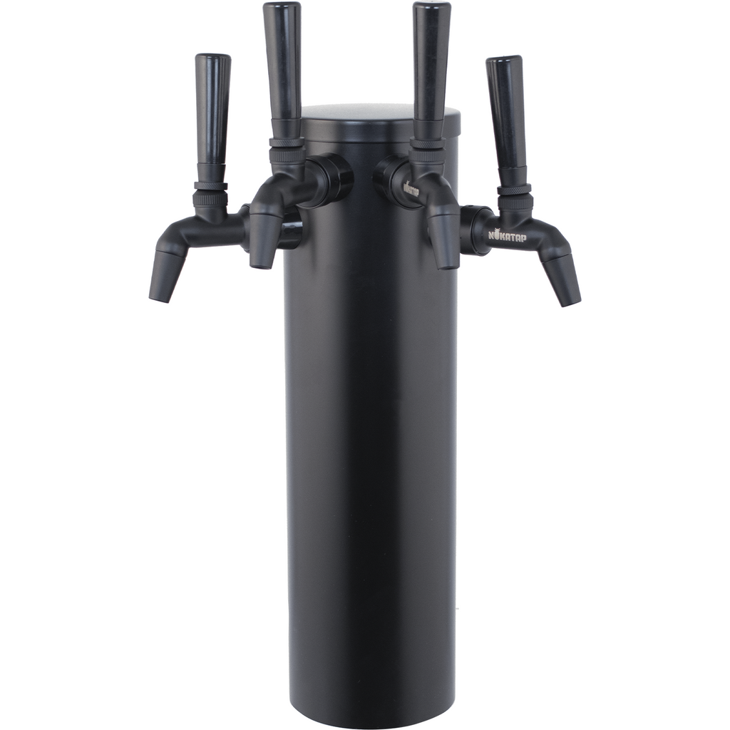 KOMOS Matte Black Draft Tower Kit (with Black NukaTap, Duotight & EVABarrier) - PLACEHOLDER