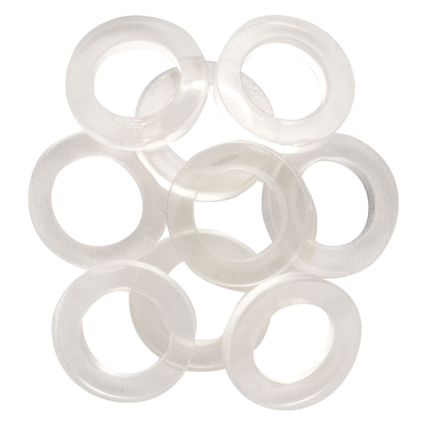 Komos - 5/8 in. Vinyl Washers - Tailpiece Gaskets - Pack of 10