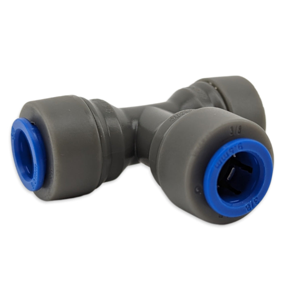 Duotight - 9.5mm (3/8) Thermowell Tee - Suits 3.5-4.5mm OD Temp Probe