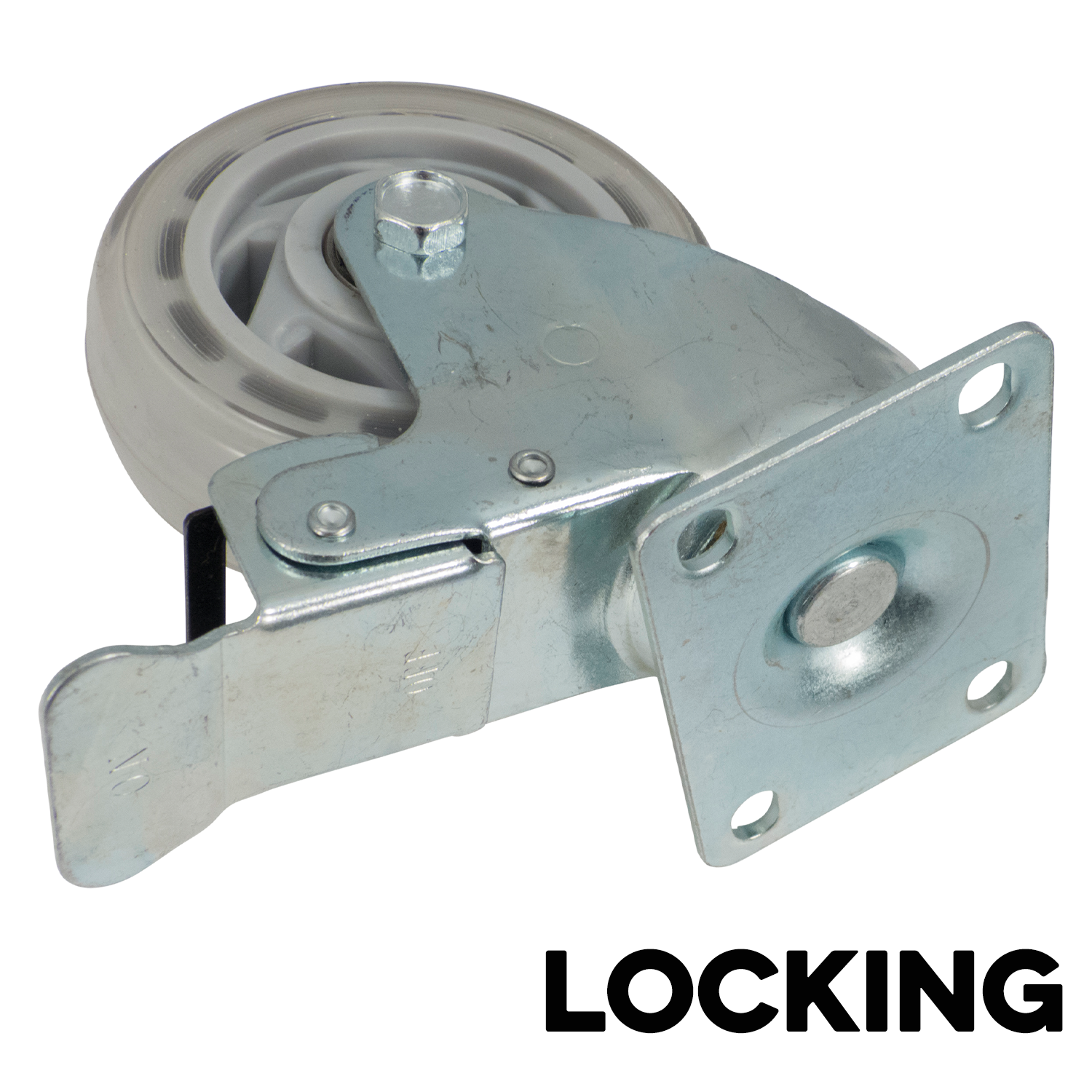 Komos Kegerator - Set of 4 - Heavy Duty Castor Wheel Upgrade for Kegerator - (KG400 / KG401 / KG490)