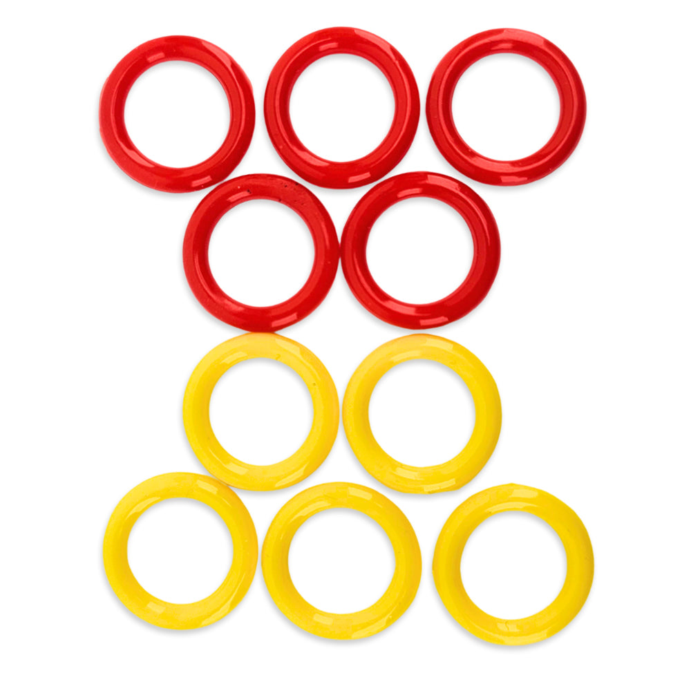 Komos - Universal Post O-Rings - Color-Coded - Pack of 10