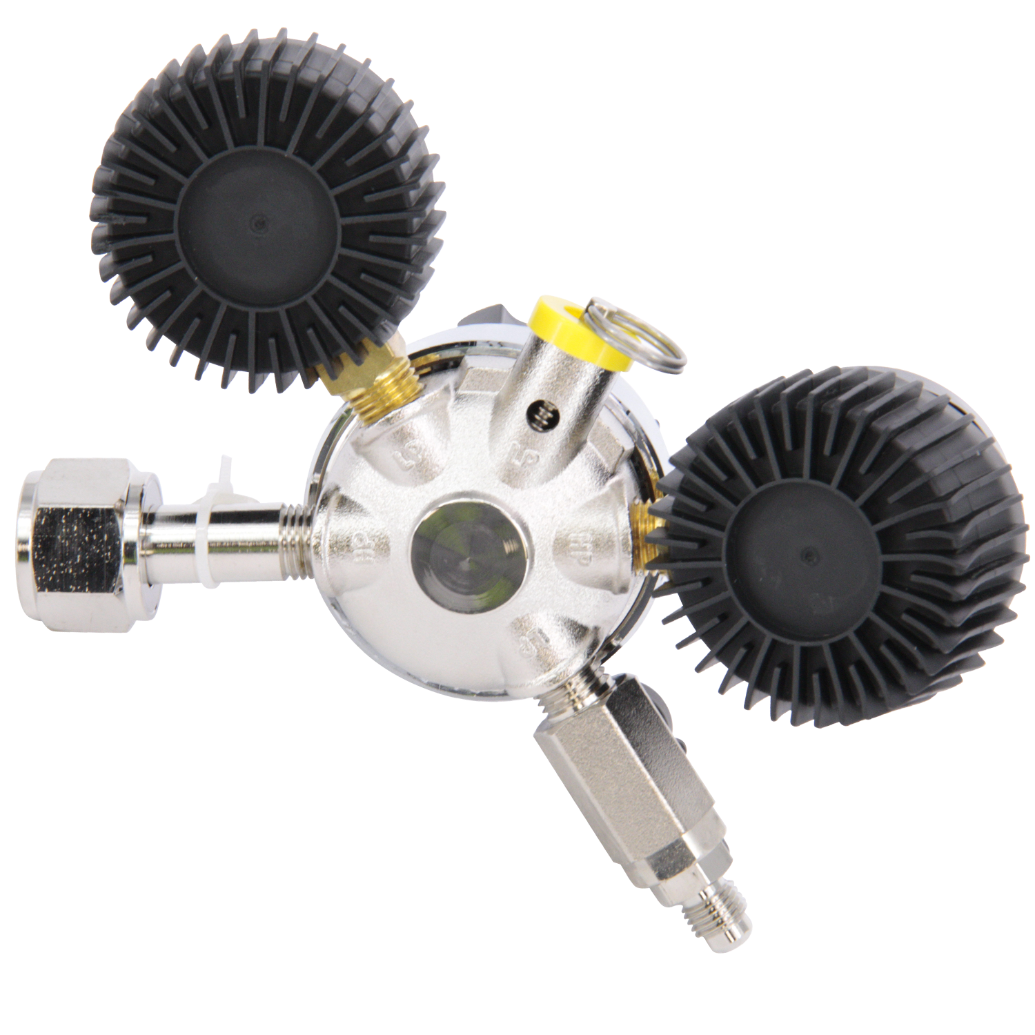 KOMOS Universal 50 - Dual Gauge CO2 Regulator - 50 psi