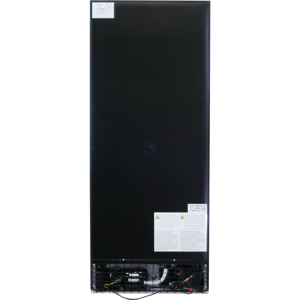 Komos - Wine & Beer Cooler - 30 in. Wide Double Glass Door Cooler - Dual Zone - Wine Bottle + Beer Can