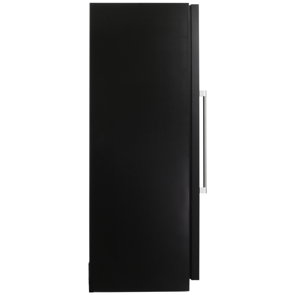 Komos - Wine Cooler - 30 in. Wide 220 Bottle Black Door Wine Cooler