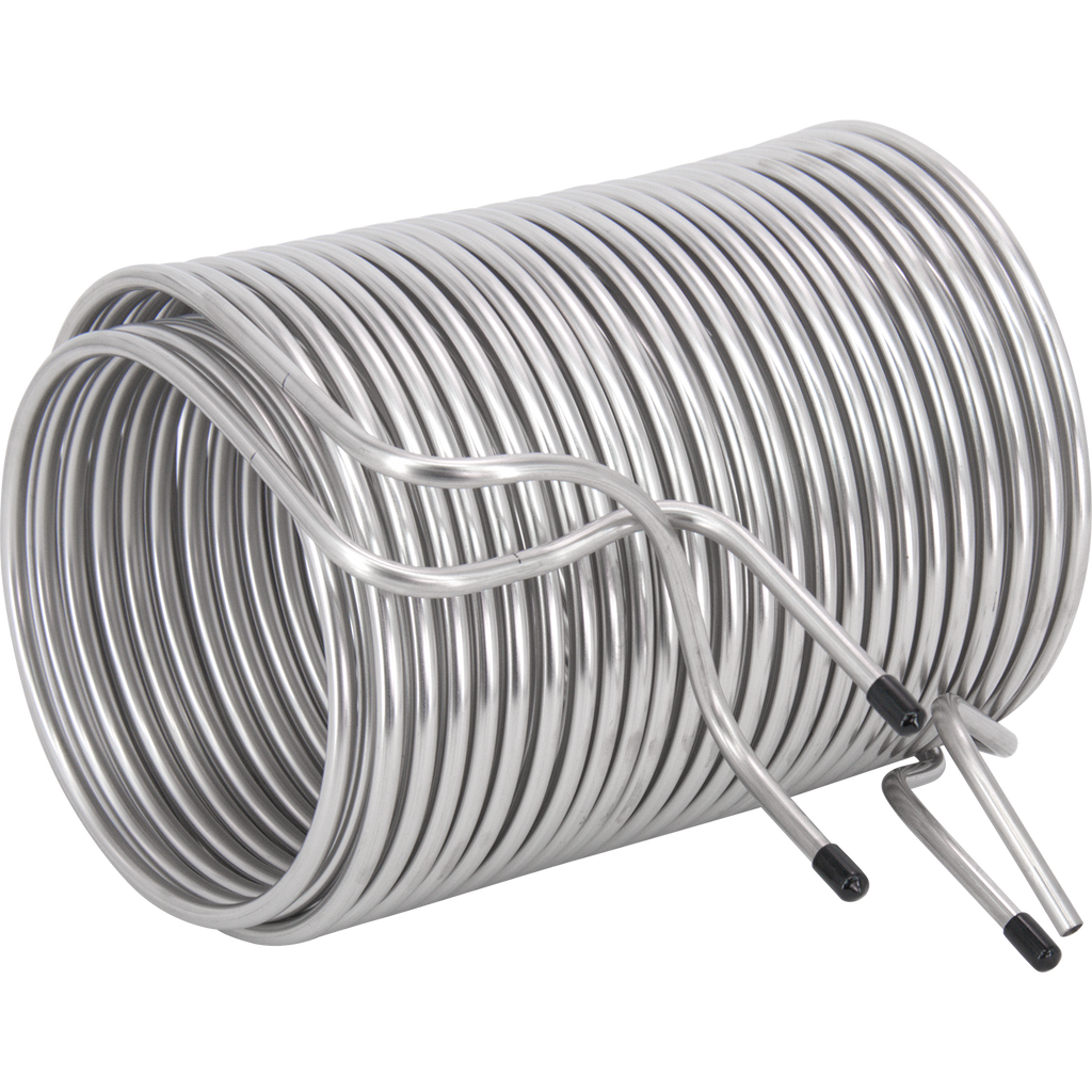 Stainless Front Inlet Draft Coil 2 x 50' x 5/16" Ø